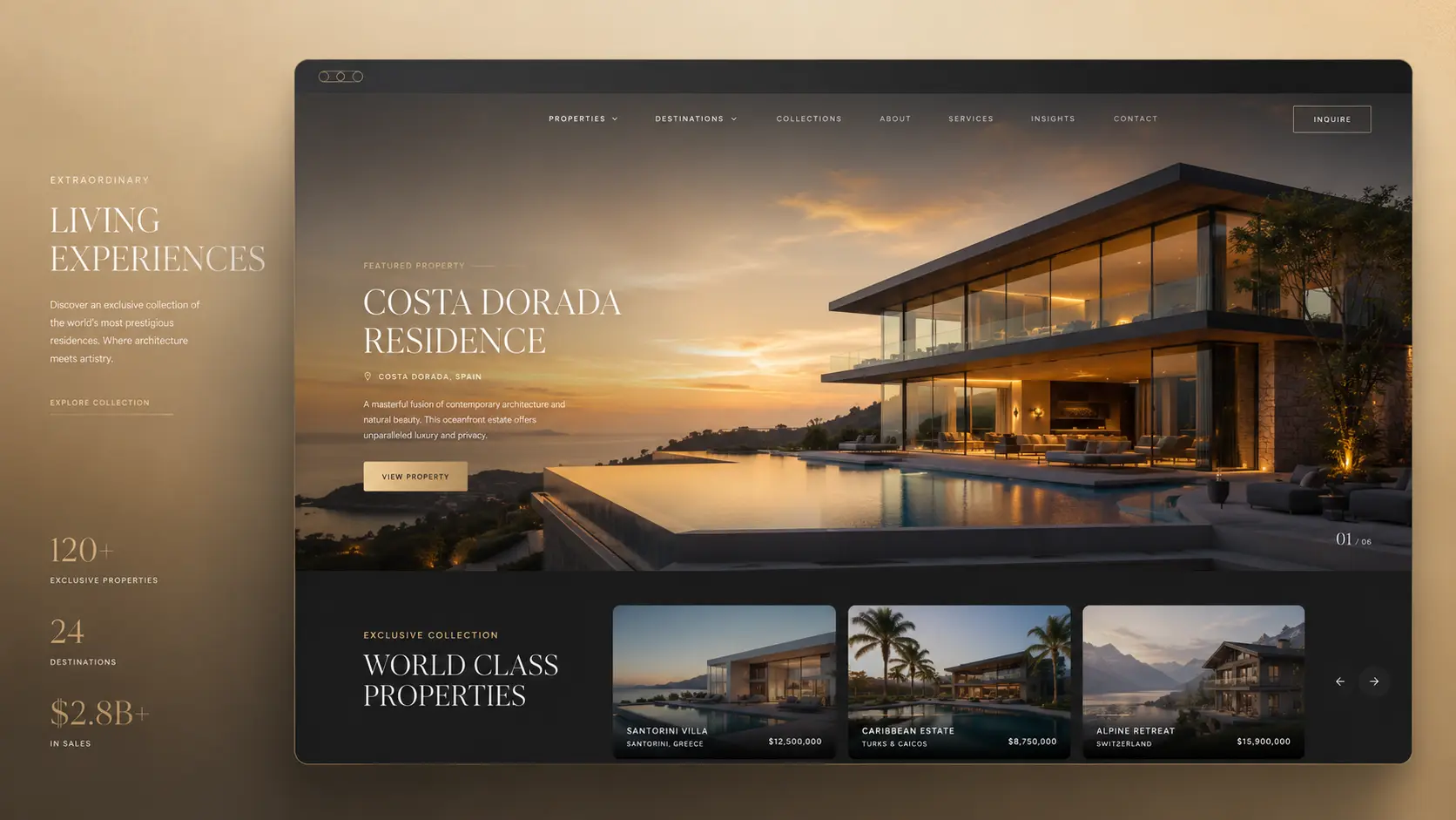 Apex Capital listings detail view responsiveness